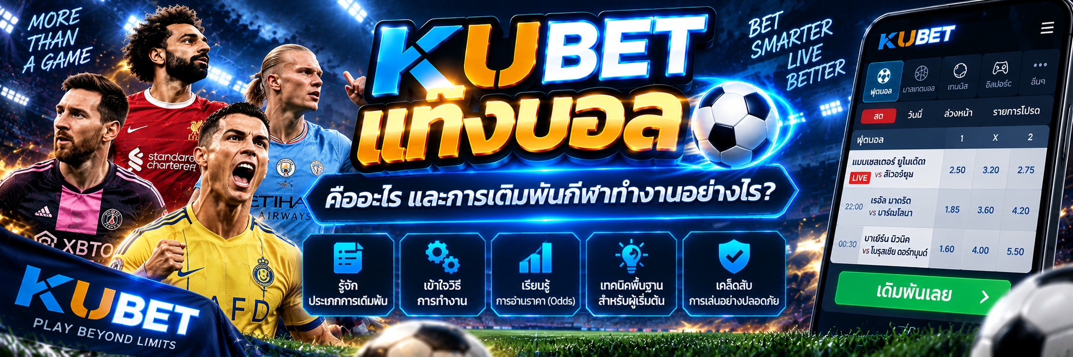 KUBET แทงบอล คืออะไร และการเดิมพันกีฬาทำงานอย่างไร